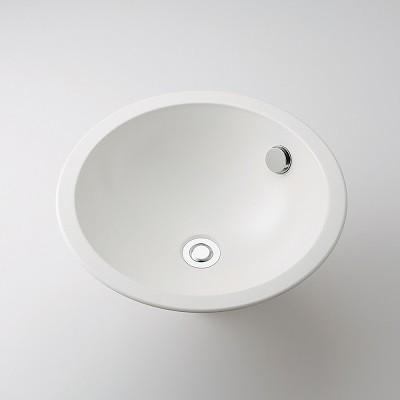 水栓金具 カクダイ 493 128 W 丸型洗面器 ホワイト オーバーカウンター Kkd 493 128 W まいどdiy 通販 Yahoo ショッピング