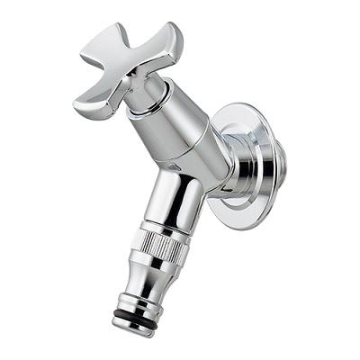 カクダイ（KAKUDAI） 水栓金具 701-240-13 横水栓 : まいどDIY - 通販