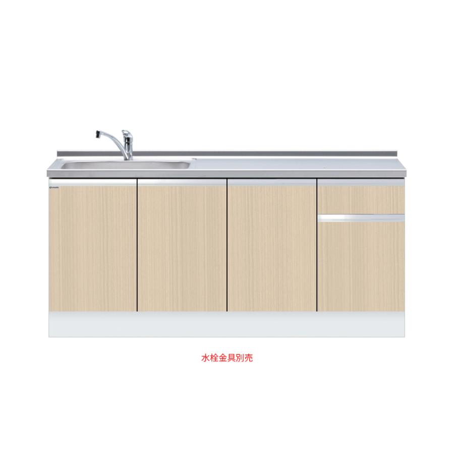 onedo/ワンド/旧マイセット KTD6-85-180DS-(左)-[LG] 木目 KTD6型 深型  