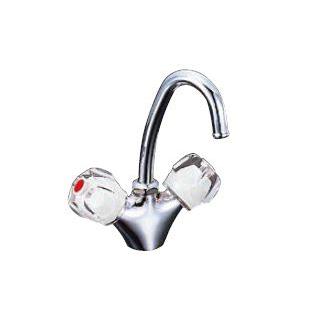 水栓金具 INAX/LIXIL　LF-206A-G　洗面器・手洗器用 ワンホール改造用 2ハンドル混合 一般地 [★]