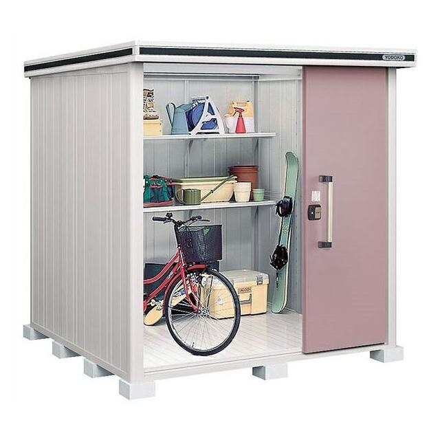 ヨドコウ 【関東限定配送】ヨド物置 エルモ LMD-2222H 間口2m22cm 