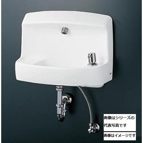 TOTO 手洗器 LSE870APMR 壁掛手洗器セット 自動水栓(単水栓 TOTO 手洗器 LSE870APMR 壁掛手洗器セット 自動水栓(単水栓