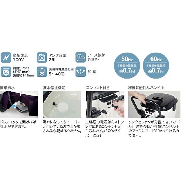 ナカトミ M-25TA 25Lミストタンクキット 単相100V♪ : まいどDIY