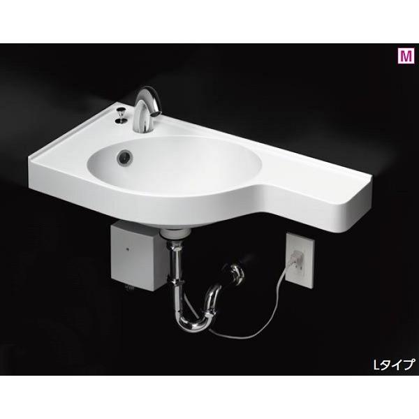 TOTO 洗面器 TOTO MLRB32ABL カウンター一体形コーナー洗面器のみ L