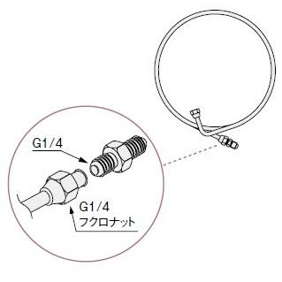 ノーリツ（NORITZ） 石油ふろ給湯器 部材 【延長送油管マル8セット（3m