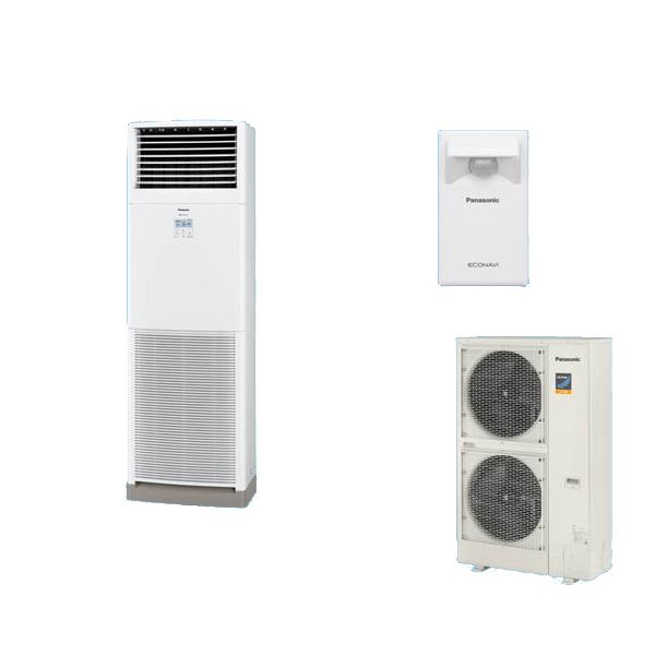 ●βパナソニック 業務用エアコン【PA-P160B7KB】床置形(スリム形) フル暖 XEPHY 冷暖房 寒冷地向け シングル エコナビ 三相200V P160形 6.0馬力相当 Panasonic（パナソニック） PA-P160B7KB 業務用エアコン 床置形(スリム