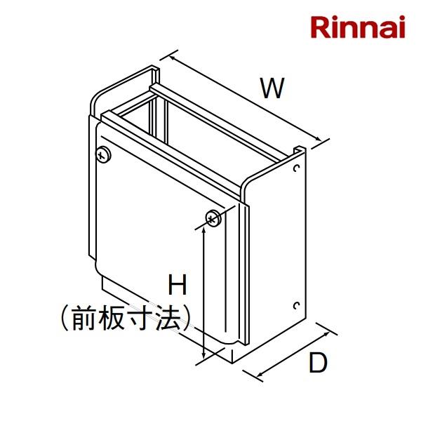 リンナイ（Rinnai） リンナイ【ROP-E201EM-UW 28-4804】据置台 550×480
