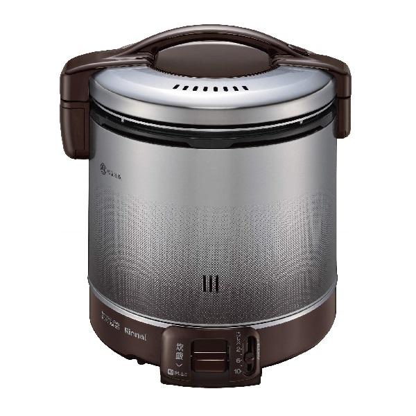 リンナイ　ガス炊飯器 RR-100FS(A)(DB) ダークブラウン リンナイ（Rinnai） RR-100FS(A)(DB) ガス炊飯器 こがまる FSシリーズ