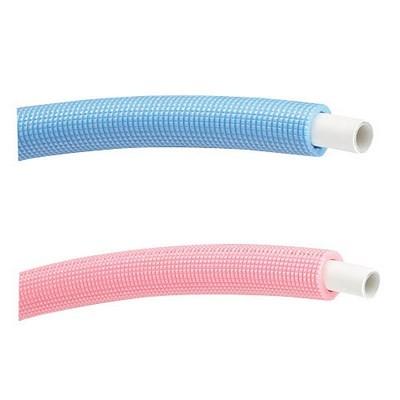 水栓金具 三栄水栓　T1021R-2-13A-5-R　配管用品 保温材付アルミ複合耐熱ポリエチレン管(赤) 給湯用