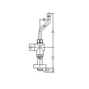 T4BD18U TOTO ストレート形止水栓 3個セット T4BD8U ストレート形止水栓13 1個 TOTO 【通販モノタロウ】