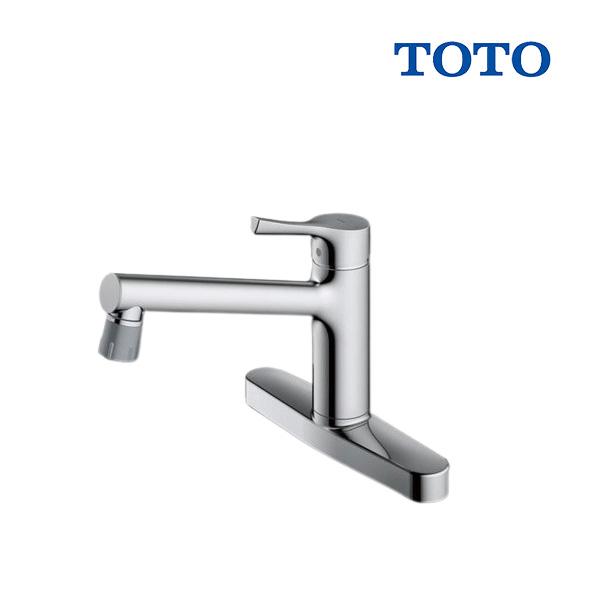 TOTO 『在庫あり』 水栓金具 TOTO TKS05313J キッチン 台付シングル