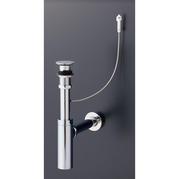 TOTO 水栓金具　TLDP1202J　床排水金具 ボトルトラップ32mm ワンプッシュ式ヘアキャッチャー付き 壁排水 [■]