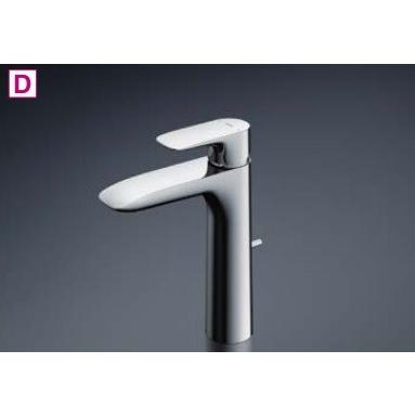 TOTO 洗面所用水栓　TLG04305JA　台付シングル混合水栓 逆止弁 ワンプッシュ式 一般地/寒冷地共用 [■]