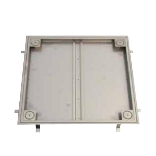 ホーコス 【TS-1BM 400】 フロアハッチ ステンレス製 防水・防臭(2 段  