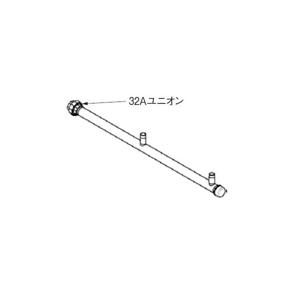 リンナイ（Rinnai） 【UOP-SE50GHS-2S32A 23-5712】 ガス配管セット2S32 全長979mm 業務用ガス給湯器 ...
