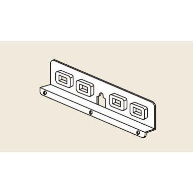 リンナイ（Rinnai） ガス給湯器 部材 UX-BSWS-A 防振壁掛金具