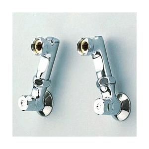 水栓部材 KVK　Z538S　延長ソケット100mm ソケット側ナット ストレーナ 流量調節止水弁付