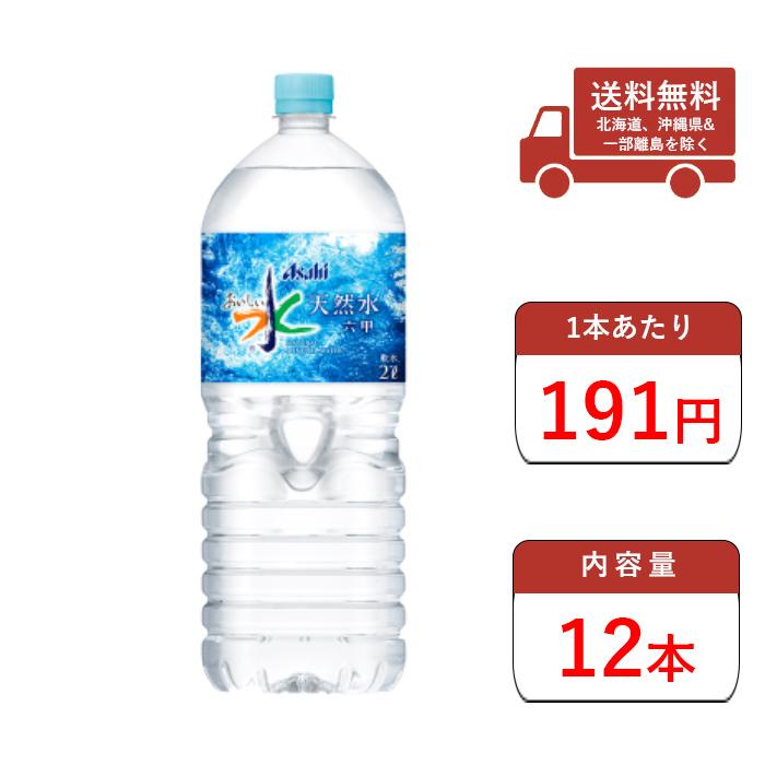 水 おいしい水 六甲 2l ペットボトル 6本入2ケース 合計12本 防災 水 お茶 炭酸のお店 おおきに屋 通販 Paypayモール