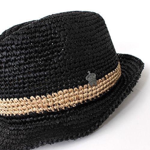 ChristysクルスティーズUK限定編み込みペーパーハット CHRISTYS' - ChristysクルスティーズUK限定編み込みペーパー