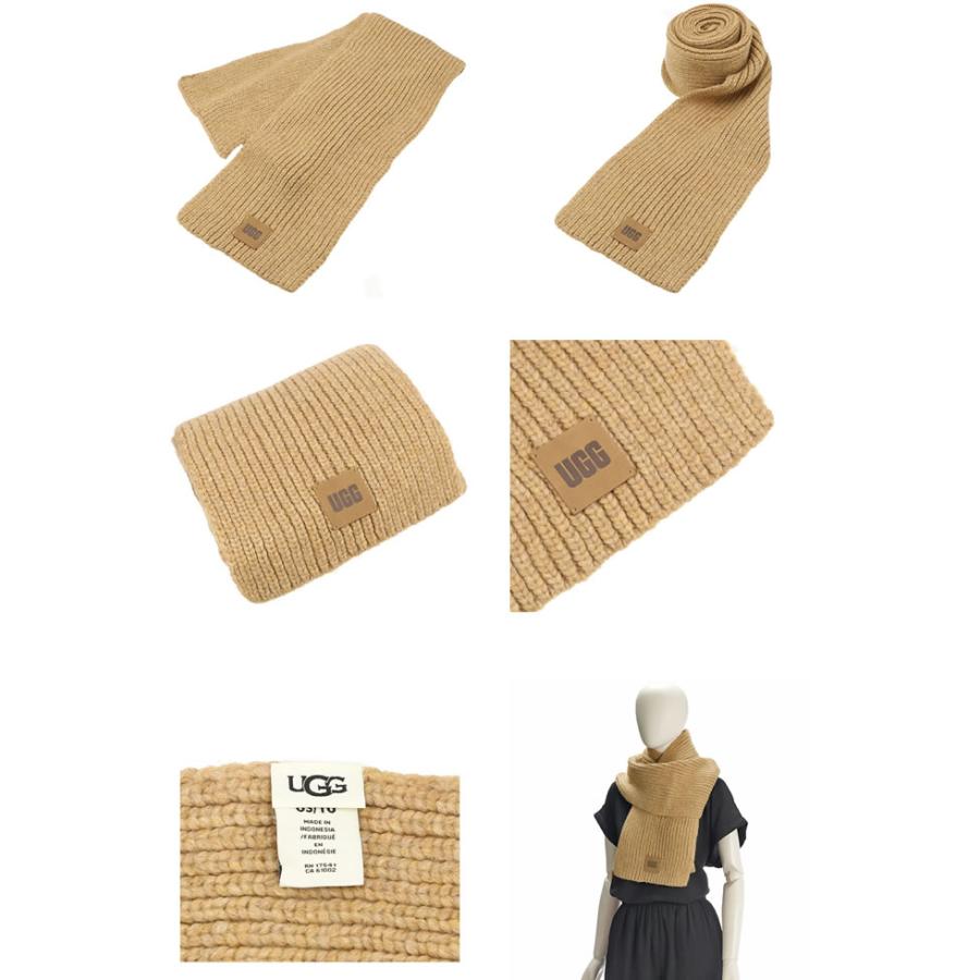 UGG（アグ） マフラー ストール チャンキー リブ スカーフ レディース