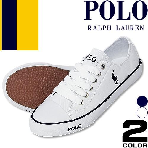 ポロ ラルフローレン Polo Ralph Lauren スニーカー レディース カーソン スリッポン シューズ 靴 ブランド 歩きやすい 白