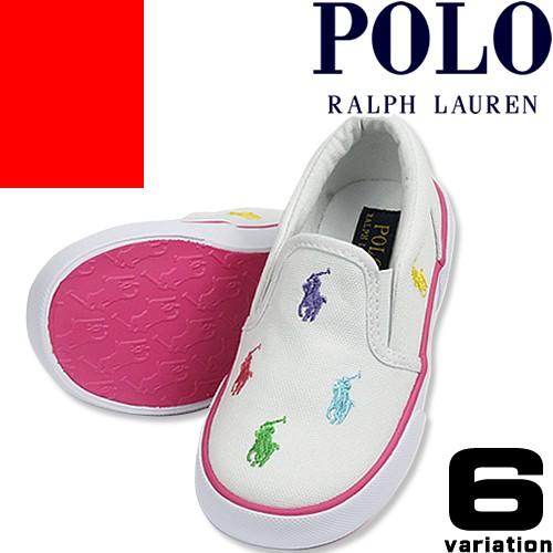 ポロ ラルフローレン Polo Ralph Lauren スニーカー キッズ ジュニア ベビー スリッポン 白 子供靴 通学靴 運動靴 おしゃれ 女の子 男の子 アウトレット 014 003a Mss 通販 Yahoo ショッピング