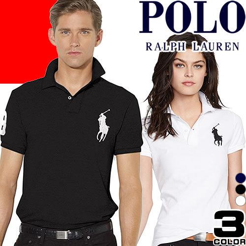 ポロ ラルフローレン Polo Ralph Lauren ポロシャツ ビッグポニー 半袖 メンズ レディース ロゴ 刺繍 おしゃれ ブランド 白 黒 ホワイト アウトレット １着でも送料無料