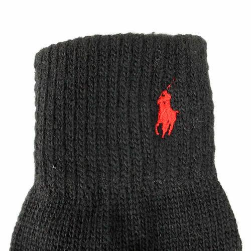 ポロ ラルフローレン POLO RALPH LAUREN 手袋 グローブ メンズ スマホ対応 タッチパネル 暖かい ウール ブランド プレゼント 黒 ブラック ネイビー｜maido-selection｜09