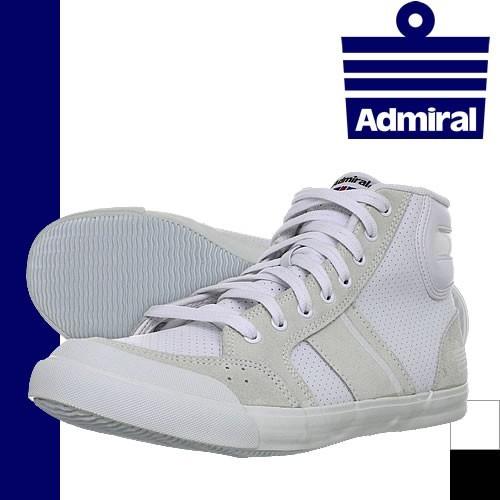 Admiral アドミラル スニーカー メンズ ホワイト 白 Admiral アドミラル スニーカー メンズ ホワイト 白