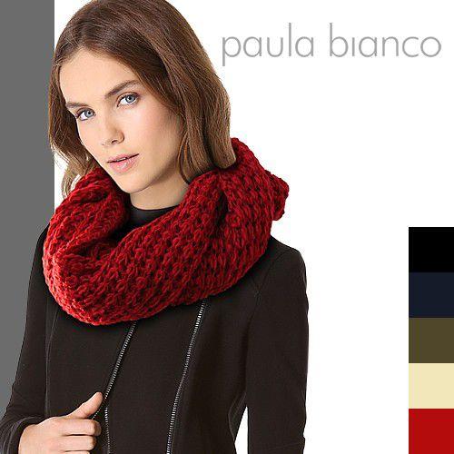 ポーラビアンコ マフラー スヌード レディース メンズ ブランド ニット 赤 黒 かわいい 防寒 Paula Bianco Heavy Knit Infinity Scarf Pbs700 032 Pbs700 Mss 通販 Yahoo ショッピング