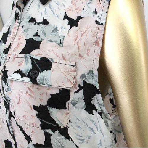 yummy rose レディースノースリーブシャツ　M yummy rose レディースノースリーブシャツ M