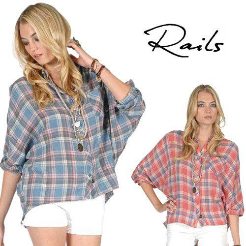Rails☆チェックシャツ 楽天市場】【送料無料】レイルズ Rails チェックシャツ レディース