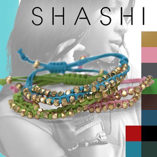 SHASHI（シャシ） ブレスレット ミサンガ アンクレット アクセサリー