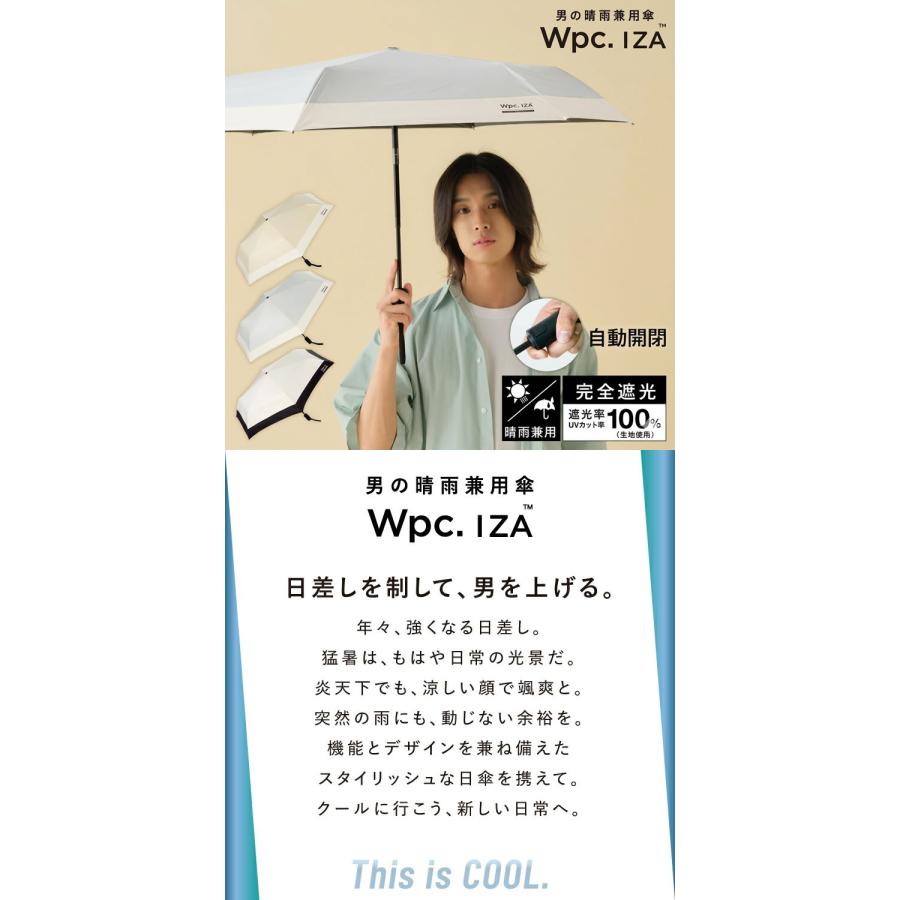Wpc. Wpc. iza 029 日傘 折りたたみ傘 傘 メンズ レディース 自動開閉