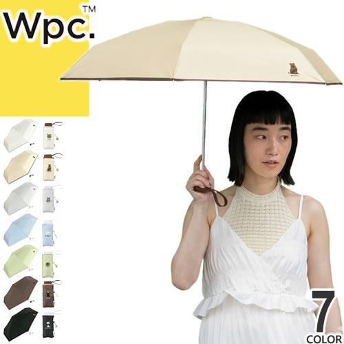 Wpc. 日傘 折りたたみ傘 傘 遮光アニマル刺繍 ミニ レディース 完全