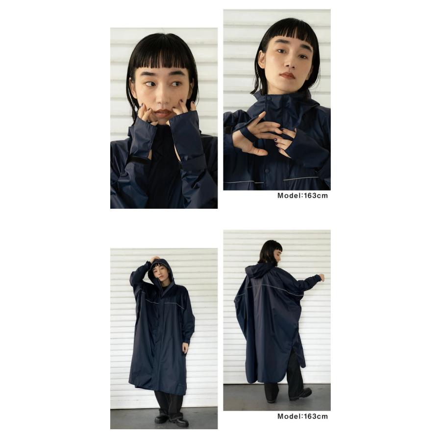 完売しました。。。✨高身長✨L⇒ＸＬ～10L✨レオパード柄 ポンチョ風 ガウン キウ（Kiu）（メンズ、レディース）レインポンチョ 2ND K405-511