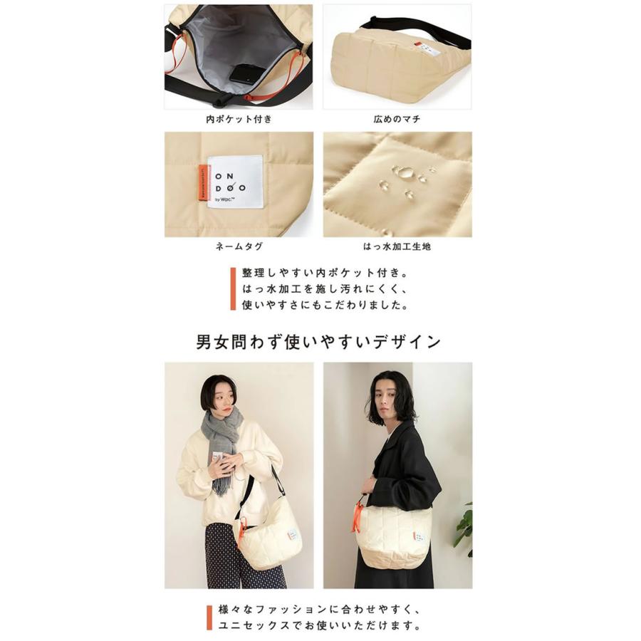 Wpc. バッグ ショルダーバッグ ONDOO キルティングショルダーバッグ
