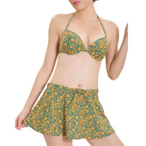 水着 レディース 体型カバー スカート 単品 オトナ女子 可愛い 花柄