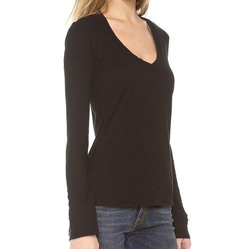JAMES PERSE ジェームスパース Tシャツ Vネック 長袖 : MSS JAMES PERSE ジェームスパース Tシャツ Vネック 長袖 : MSS