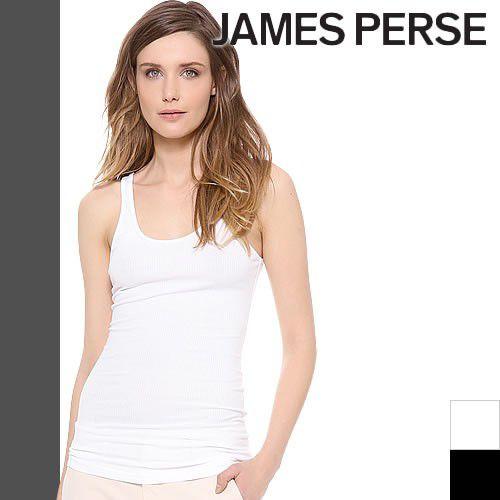 JAMES PERSE コットンポリエステル リブタンクドレス ワンピース