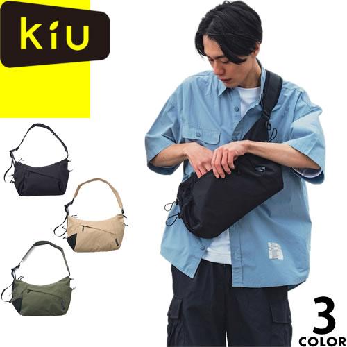 KiU（キウ） ナイロンクロスボディショルダーバッグ K533 メンズ