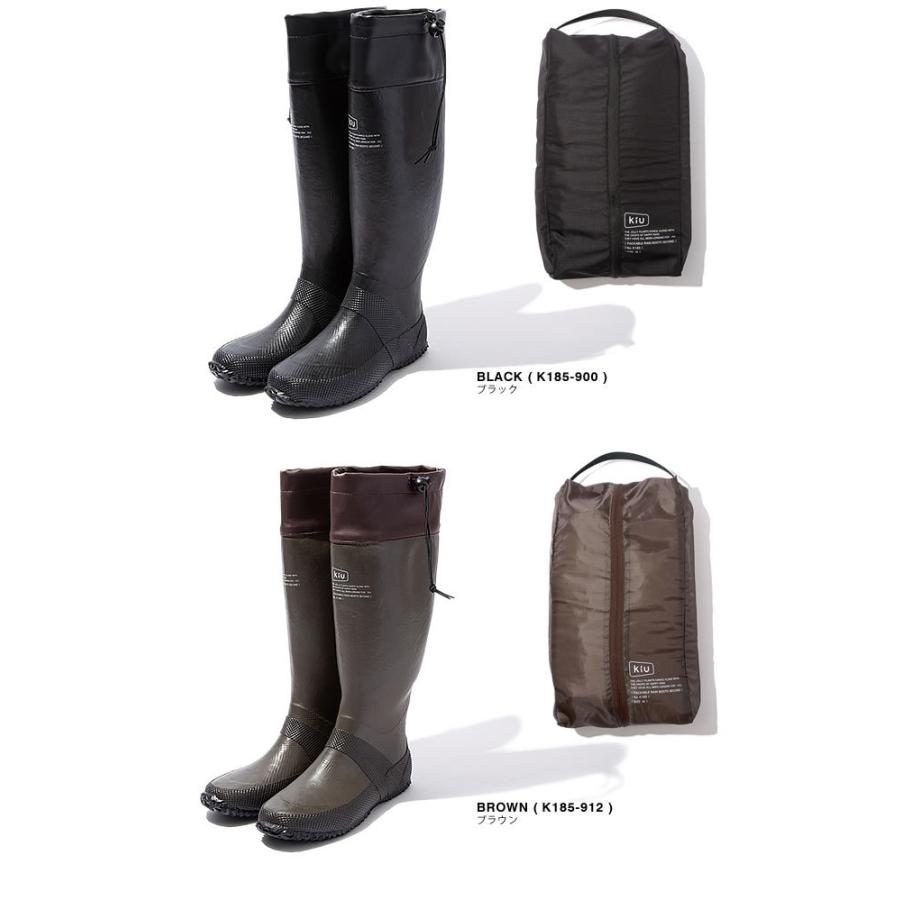 Kiu キウ 長靴 パッカブル レイン ブーツ 2ne レディース メンズ ロング おしゃれ ブランド 軽い 大きい アウトドア ラバーブーツ K185 078 509 Mss 通販 Yahoo ショッピング