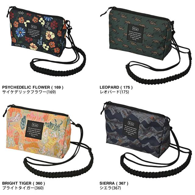 KiU（キウ） バッグ ショルダーバッグ パラコードサコッシュポーチ