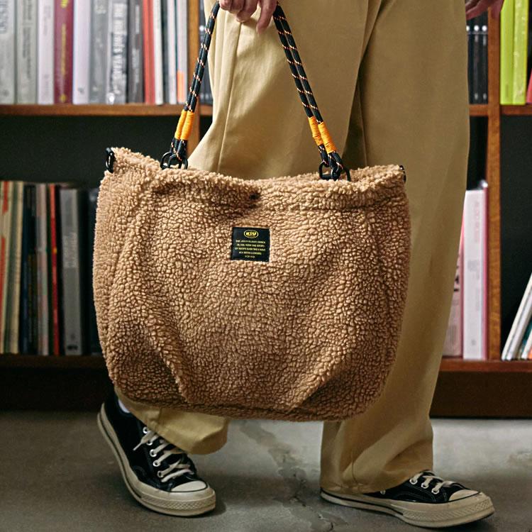 KiU kiu キウ バッグ トートバッグ ショルダーバッグ ボア