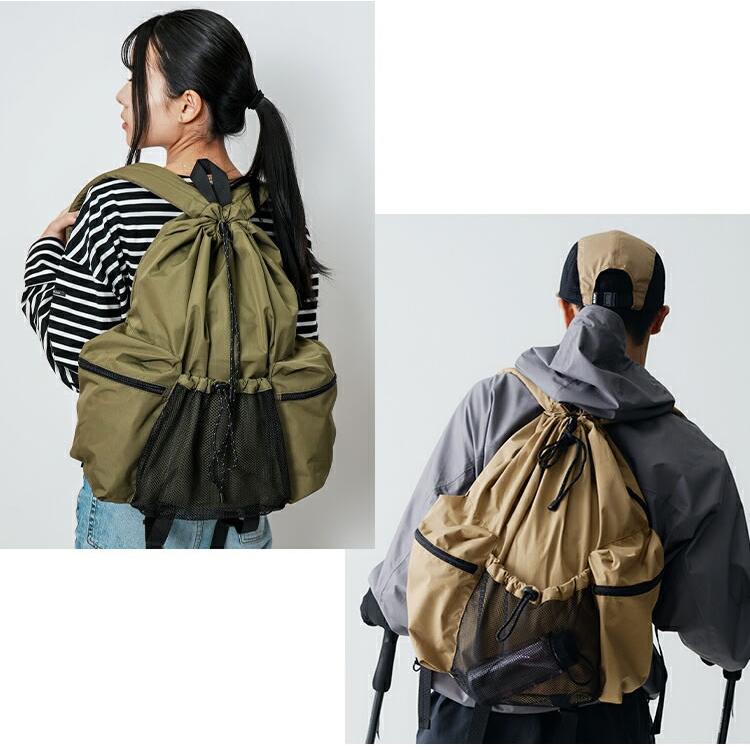 KiU（キウ） バッグ リュック パッカブルドローストリングバックパック
