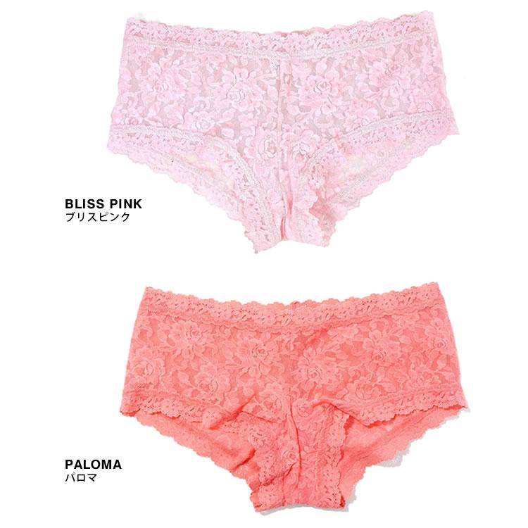 【新品未使用】ハンキーパンキー　ボーイショーツ　3点　レース　総柄 hanky panky（ハンキーパンキー） ボーイショーツ 下着 パンツ