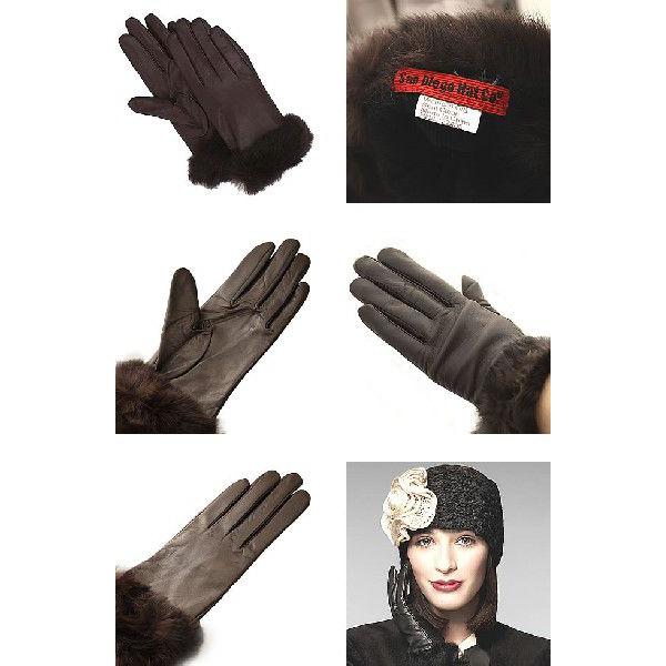 San Diego Hat サンディエゴハット 手袋 ファー手袋 レザーグローブ