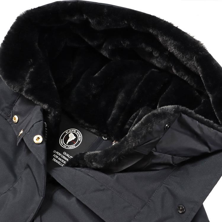 ケープホーン　リモタ　サイズ44 中綿コート　ブラック 楽天市場】CAPE HORN ケープホーン 中綿コート REMOTA リモタ 72514