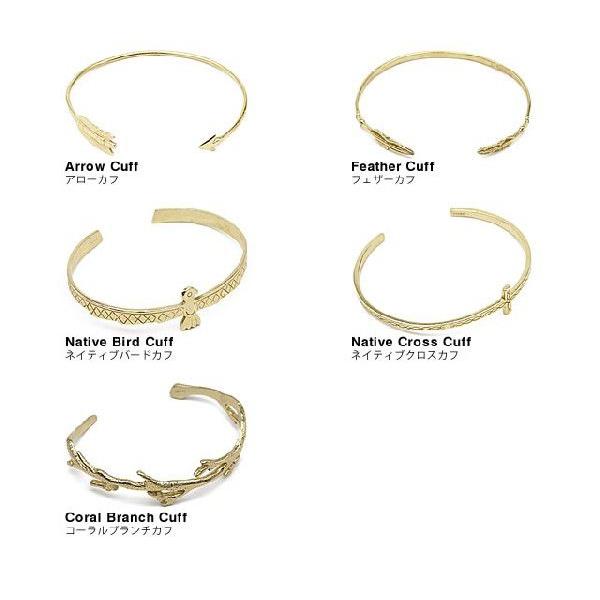 チビジュエルズ Chibi Jewels Cuff Brass C型ブレスレット