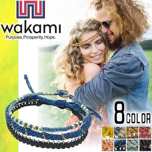 wakami ワカミ ブレスレット アンクレット メンズ レディース wakami ワカミ ブレスレット アンクレット メンズ レディース